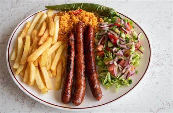 assiette merguez