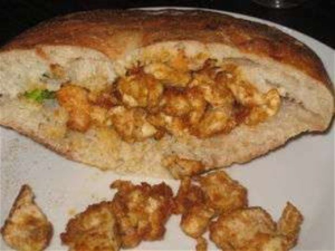 petite viande poulet mariné 