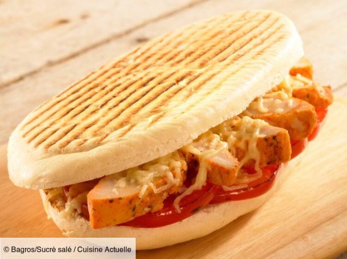panini chicken poulet 